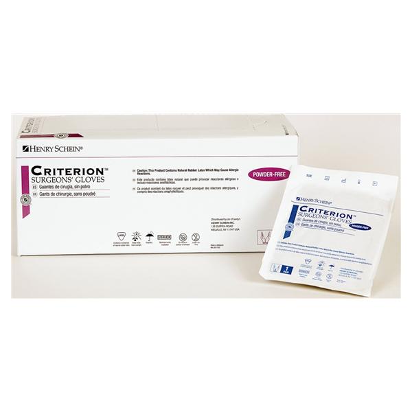 Henry Schein  Gloves Surgical Criterion Powder-Free Ltx 6 Strl Natural 50Pr/Bx, 4 BX/CA (5700636)