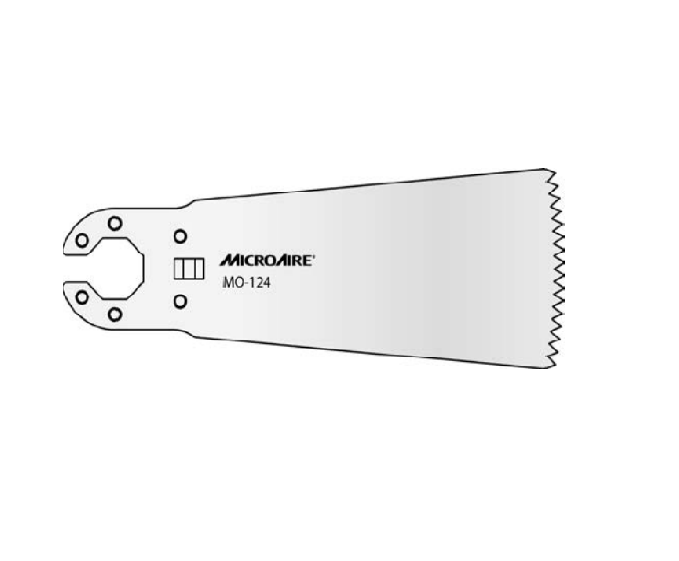 Microaire Surgical Oscillating Blades - BLADE, SAW, LRG, OSC.31.5MMX50MMX1.1MM - MO-124