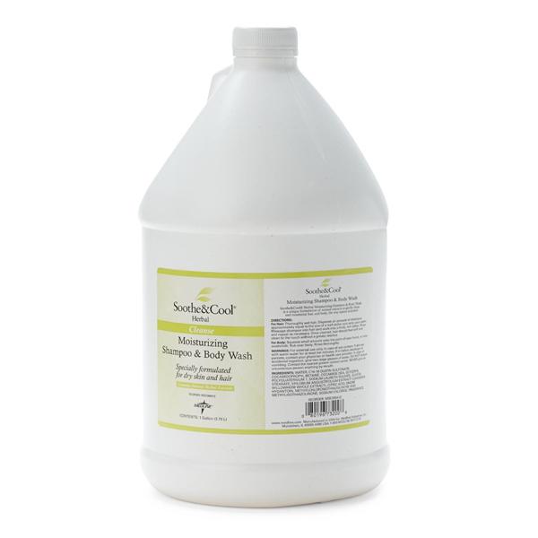 Medline Industries  Soothe & Cool Moisturizing Hair/Body Shampoo/Wash 4/Ca