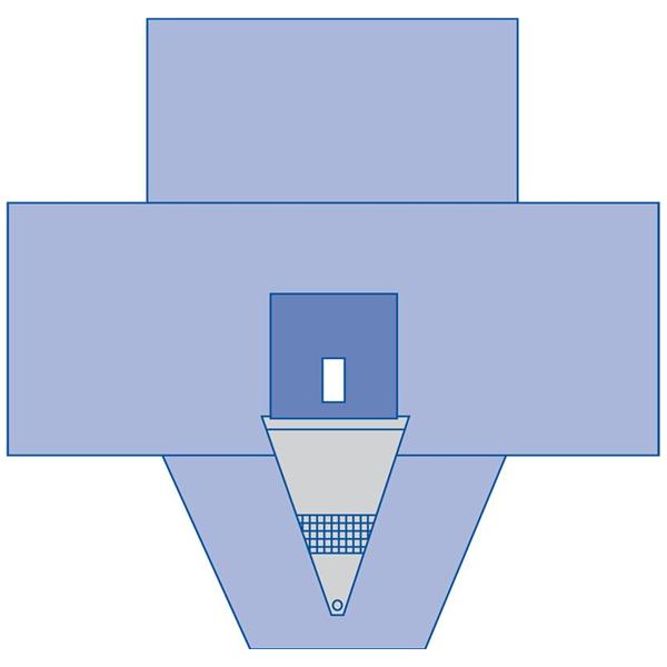 Medline Industries  Drape Lithotomy Surgical 3x6 Prnl Fen 64x11x29 Strl 8/Ca