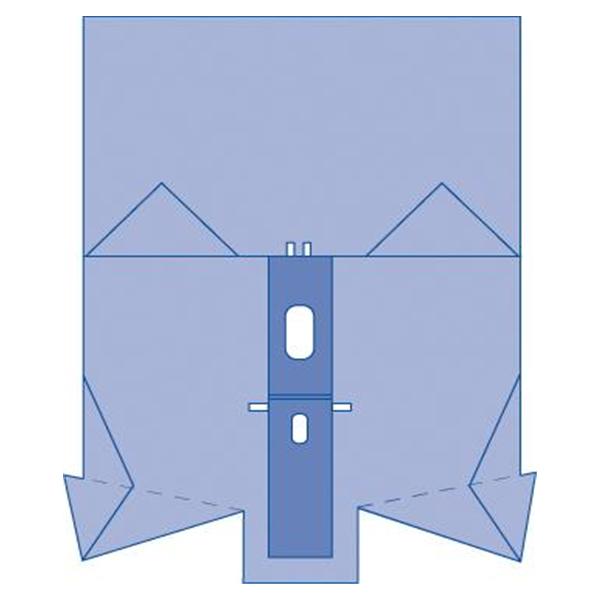Medline Industries  Drape Lithotomy/Abdominal Surgical 6x12 Fen 1x131 Strl 8/Ca