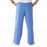 Medline Newport ave Unisex Stretch Fabric Scrub Pants with Drawstring - Newport ave Unisex Drawstring Waist Scrub Pants with 3 Pockets, Size 5XL Tall Inseam, Ceil Blue - 5900CBL5XLT
