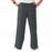 Medline Newport ave Unisex Stretch Fabric Scrub Pants with Drawstring - Newport ave Unisex Drawstring Waist Scrub Pants with 3 Pockets, Size 4XL Regular Inseam, Charcoal - 5900CHR4XL