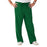 Medline Newport ave Unisex Stretch Fabric Scrub Pants with Drawstring - Newport ave Unisex Drawstring Waist Scrub Pants with 3 Pockets, Size L Tall Inseam, Hunter Green - 5900HTRLT