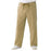 Medline Newport ave Unisex Stretch Fabric Scrub Pants with Drawstring - Newport ave Unisex Drawstring Waist Scrub Pants with 3 Pockets, Size M Regular Inseam, Khaki - 5900KHKM
