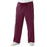 Medline Newport ave Unisex Stretch Fabric Scrub Pants with Drawstring - Newport ave Unisex Drawstring Waist Scrub Pants with 3 Pockets, Size S Tall Inseam, Wine - 5900WNEST