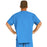 Medline Fifth ave Unisex Stretch Fabric V-Neck Scrub Top with 1 Pocket - Fifth ave Unisex V-Neck Scrub Top with 1 Pocket, Size 3XL, Royal Blue - 5910RYLXXXL