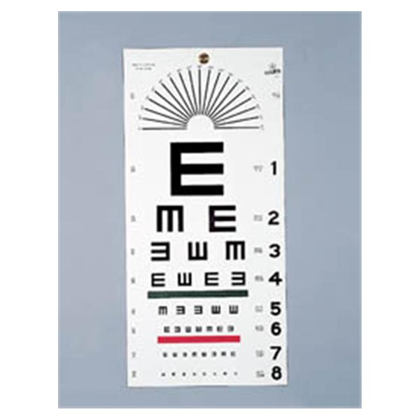 Dukal oration Chart Eye Tech-Med 20' Testing Distance 22x11