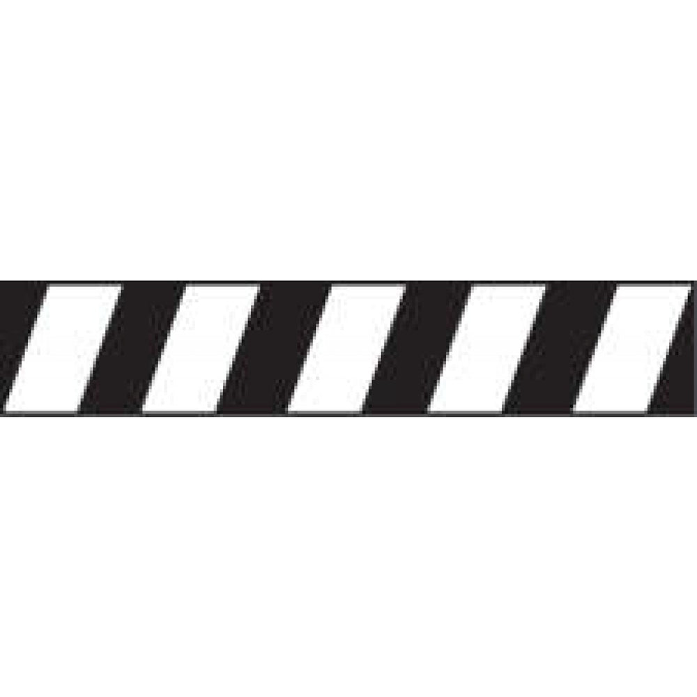 Color: Black And White Dimensions: 1" X 3/16" 300/Pack