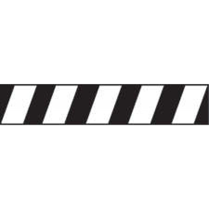 Color: Black And White Dimensions: 1" X 3/16" 300/Pack