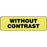 Label Paper Permanent Without Contrast 1 1/4" X 3/8" Fl. Yellow 1000 Per Roll
