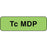 Label Paper Permanent Tc Mdp 1 1/4" X 3/8" Fl. Green 1000 Per Roll