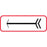 Label Paper Permanent 1 1/2" X 1/2" White With Red 1000 Per Roll