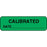 Label Paper Removable Calibrated Date 1 1/4" X 3/8" Fl. Green 1000 Per Roll