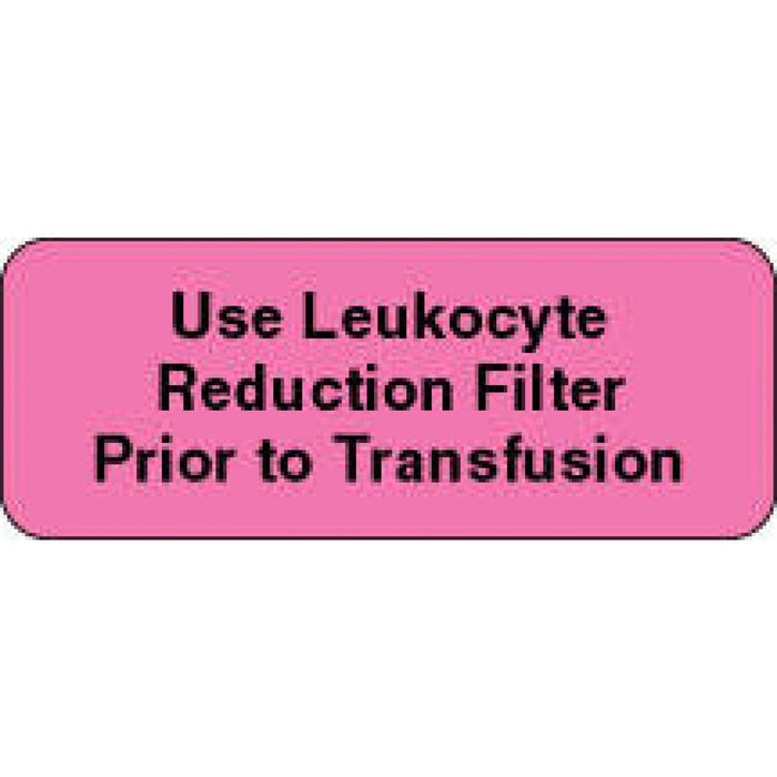 Single Color Lab Notice Lab Communication Label (Paper, Permanent) Use Leukocyte 2 1/4