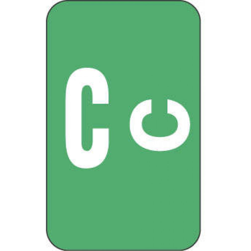 Acc Color Code Smead Compatible Acc Color Code Label Alpha