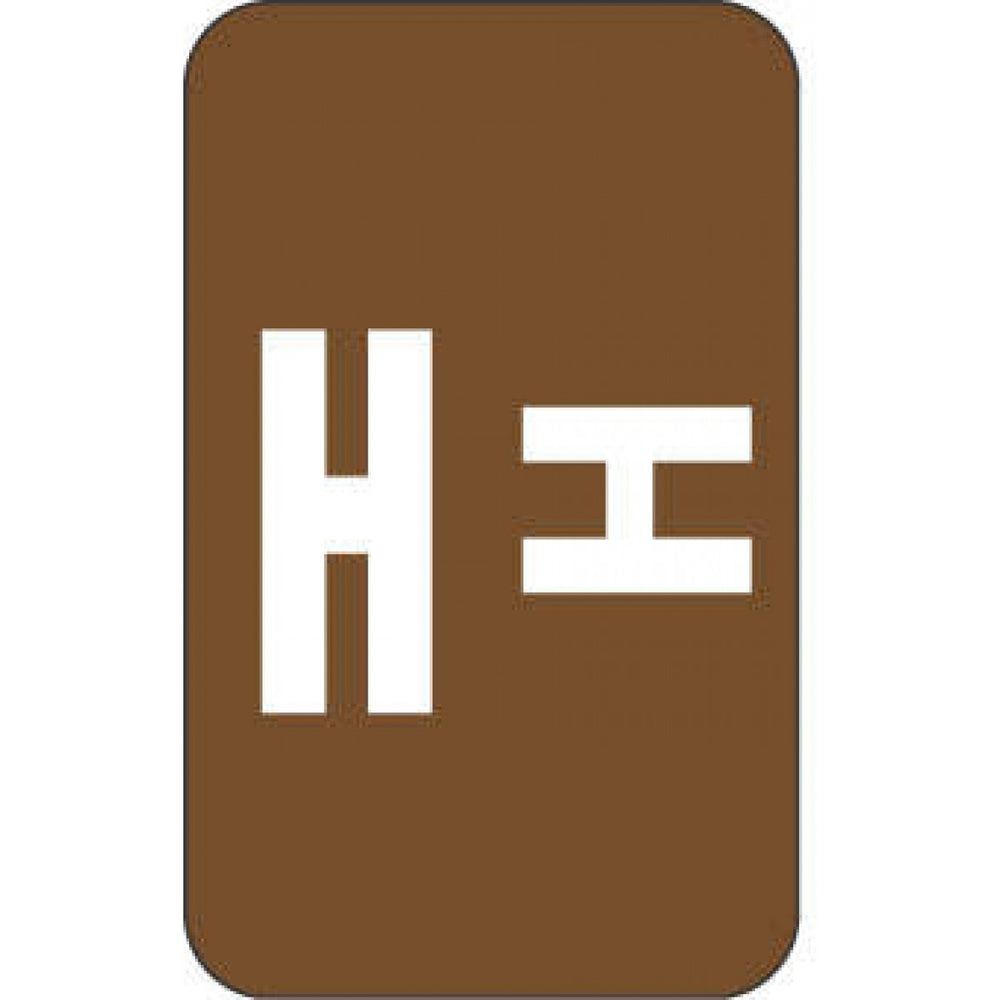 Smead Compatible Acc Color-Code Label Alphabetical Compatible Series 1" X 1 5/8" 500/Roll