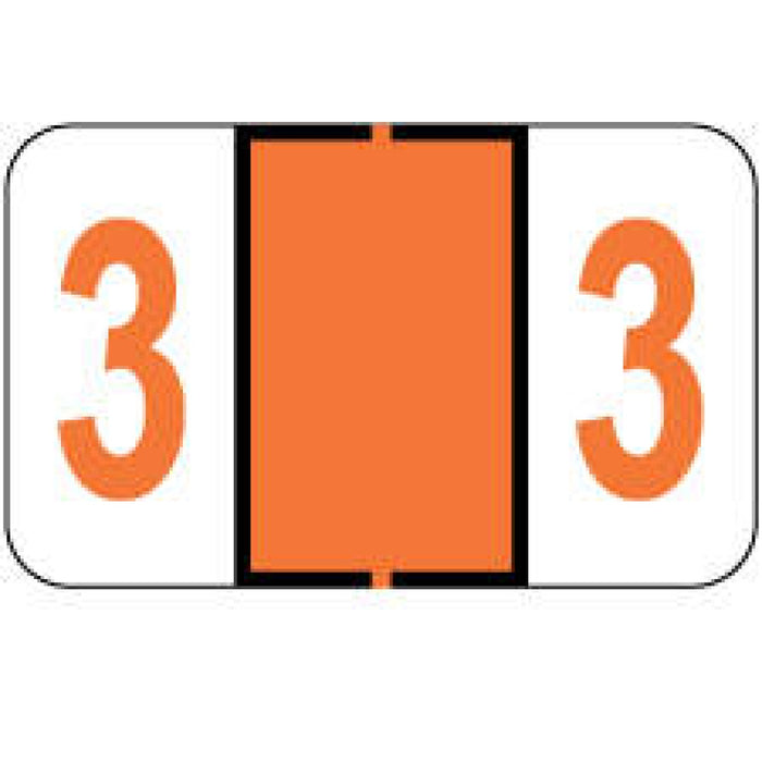 Ual Compatible Ident-A-File Color Code Label Numeric