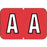 Barkley Compatible Color-Code Label Polylaminatedabkm Alphabetical Compatible Series 1 1/2"W X 1"H 500/Roll
