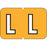 Barkley Compatible Color-Code Label Polylaminatedabkm Alphabetical Compatible Series 1 1/2"W X 1"H 500/Roll