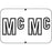 Barkley Compatible Color-Code Label Polylaminatedabkm Alphabetical Compatible Series 1 1/2"W X 1"H 500/Roll