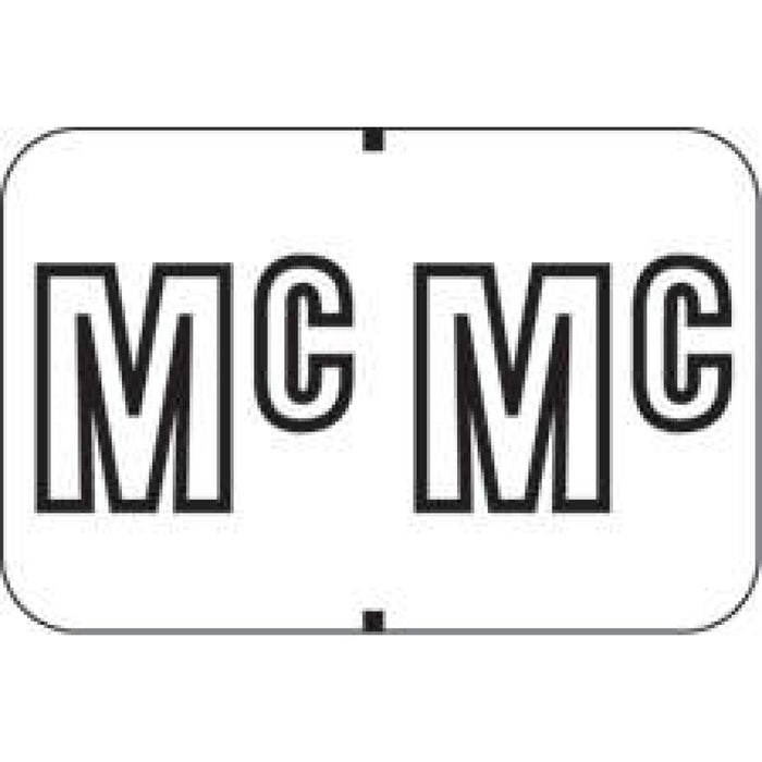 Barkley Compatible Color-Code Label Polylaminatedabkm Alphabetical Compatible Series 1 1/2"W X 1"H 500/Roll