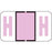 Jeter Compatible 5100 Color-Code Label Alphabetical Compatible Series 1 5/8" X 15/16" 500/Roll