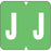 Vre Compatible 8850 Color-Code Label Alphabetical Compatible Series 1 1/4" X 1 1/4" 500/Roll