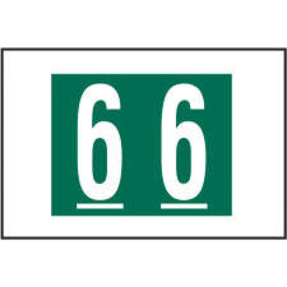 Dark Green 500/Roll 1 1/2" X 1"