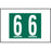 Dark Green 500/Roll 1 1/2" X 1"