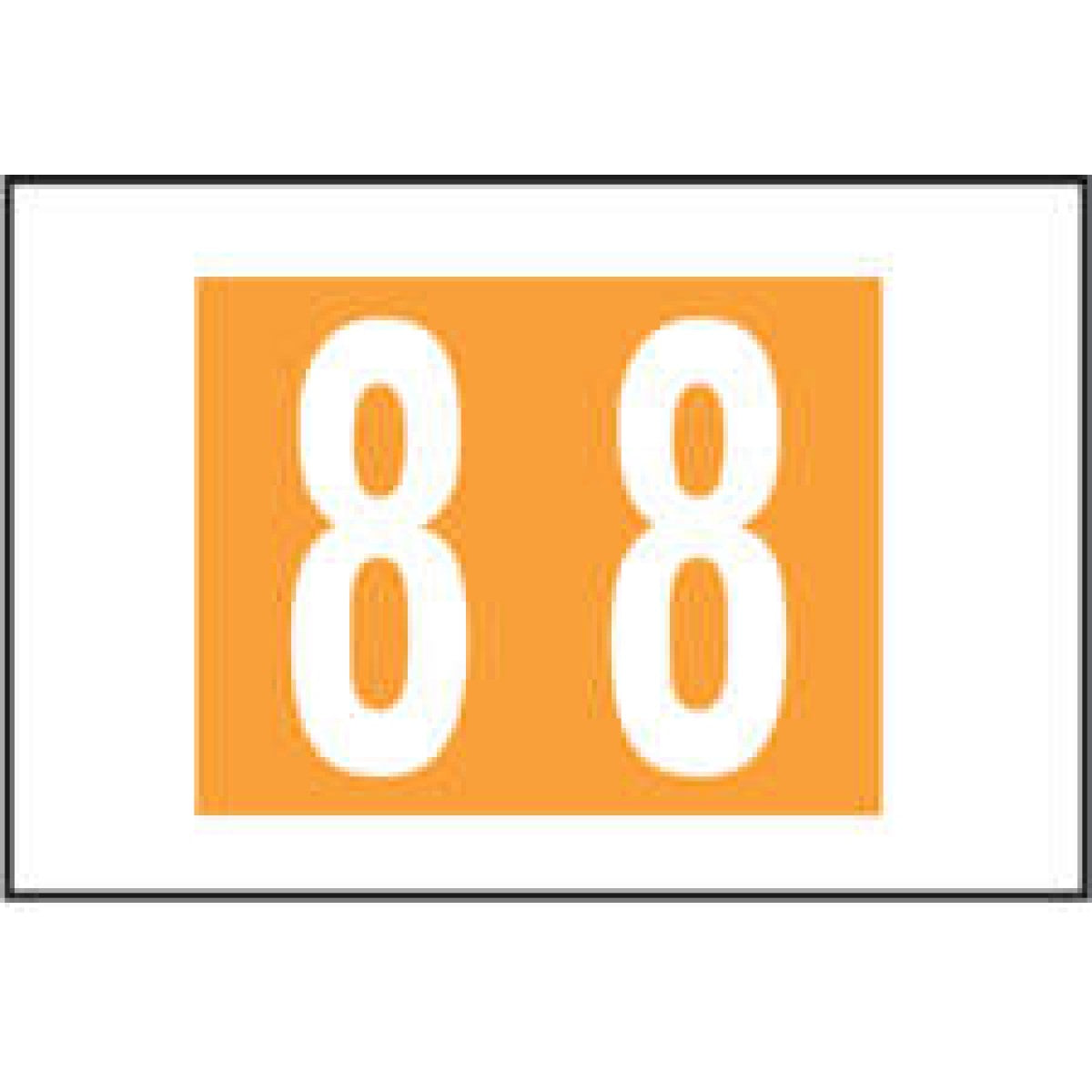 Col-R-Tab Compatible 11000 Color Code Label Numeric 