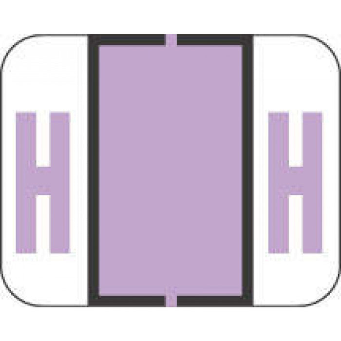 Tab Compatible 1283 Color-Code Label Alphabetical Compatible Series 1 1/4" X 1" 500/Roll