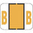 Tab Compatible 1283 Color-Code Label Alphabetical Compatible Series 1 1/4" X 1" 500/Roll