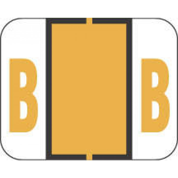 Tab Compatible 1283 Color-Code Label Alphabetical Compatible Series 1 1/4" X 1" 500/Roll