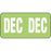 Tab Compatible Color-Code Label Month Compatible Series 1" X 1/2" 500/Roll