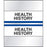 Chart Tab Paper Health History 1 1/4" X 1 1/2" Blue 100 Per Package