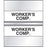 Chart Tab Paper Workers Comp. 1 1/4" X 1 1/2" Gray 100 Per Package