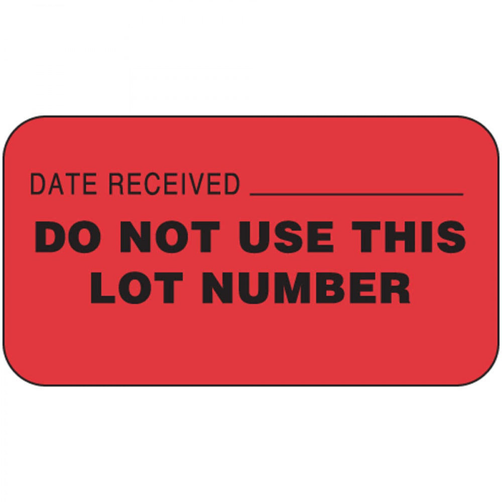 Lab Communication Label (Paper, Permanent) Date Received 1 5/8