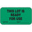 Central Service Labels 1,000/Roll