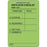 Label Paper Removable Respiratory Care 3" X 2" Fl. Green 500 Per Roll