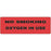 Label Paper Permanent No Smoking Oxygen 1 1/2" Core 6" X 2 Fl. Red 250 Per Roll