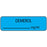 Anesthesia Label Paper Permanent Demerol Mg/Ml 1 1/4" X 3/8" Blue 1000 Per Roll