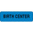 Label Paper Permanent Birth Center 2 7/8" X 7/8" Blue 1000 Per Roll