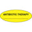 Label Paper Permanent Antibiotic Therapy 2 1/4" X 7/8" Yellow 1000 Per Roll