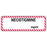Anesthesia Label Paper Permanent Neostigmine Mg/Ml 1 1/2" X 1/2" White With Fl. Red 1000 Per Roll
