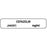 Anesthesia Label Paper Permanent Cefazolin (Ancef) 1 1/2" X 1/3" White 1000 Per Roll