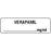 Anesthesia Label Paper Permanent Verapamil Mg/Ml 1 1/4" X 3/8" White 1000 Per Roll