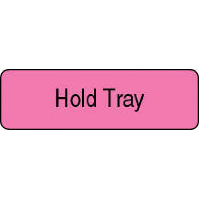 Label Paper Permanent Hold Tray 1 1/4" X 3/8" Fl. Pink 1000 Per Roll