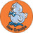 Label Paper Permanent New Grandpa Orange 250 Per Roll