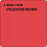 Label Paper Removable A Memo From Utilization 2 1/2" X 2 1/2" Fl. Red 500 Per Roll